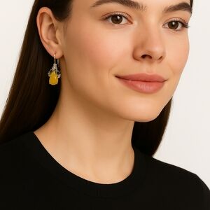 Kate Spade Cinema Bloom Teardrop Earrings